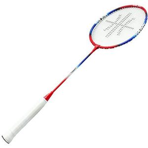 Sure Shot Unisex's London Adult Badminton Racket, rood/wit/blauw, 26,35 inch