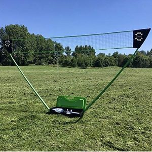 Sure Shot Quick Fit Outdoor Badminton Set, Groen/Zwart