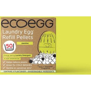 Eco Egg - Laundry Egg Refill Pellets - Jasmine - Navulling voor Wasbal