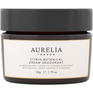 Aurelia London Citrus Botanical Cream Deodorant 50g