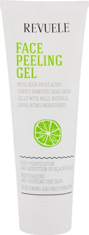 Revuele - Face Peeling Gel - Gezichtsreinigend - AHA Fruit Acids - 80 ml