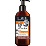 Revuele - Men Care Solutions - Shampoo - 300 ml - Voor Haar en Baard