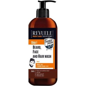 Revuele - Men Care Solutions - Shampoo - 300 ml - Voor Haar en Baard