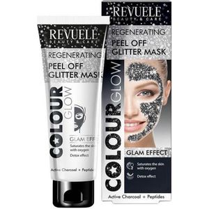 Revuele Mask Peel Off Glitter Charcoal