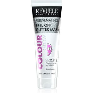Revuele Peel Off Glitter Mask - Pink (Rejuvenating) 80ml.