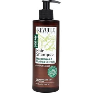 Revuele Vegan & Organic Hydraterende Shampoo voor Droog en Beschadigd Haar 400 ml