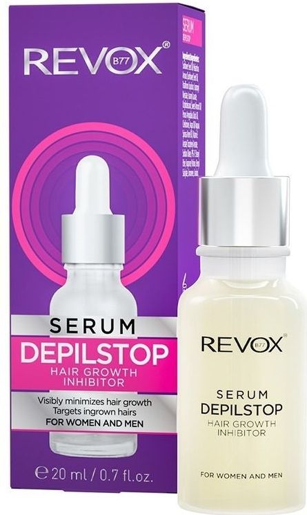 REVOX B77 - Depilstop Serum - Haarremmend Serum - 20 Ml - Voor Gezicht En Lichaam