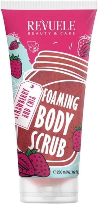 Revuele - Foaming Body Scrub - Aardbei - 200 ml