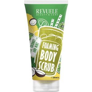Revuele - Foaming Body Scrub - Lime, Coconut en Mint - 200 ml - Body Scrub