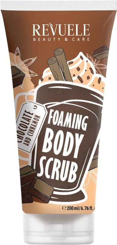Revuele - Foaming Body Scrub - Chocolate - 200 ml