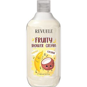Revuele - Fruity Shower Cream Banana & Coconut - 500ml