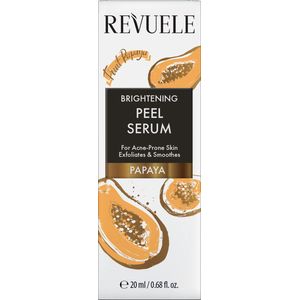 Revuele - Brightening Papaya Peel Serum - Exfoliërend Serum - 20 ml