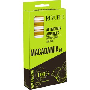 Revuele - Macadamia Oil Active Haar Ampullen - 8x 5ml - Diepgaande Verzorging