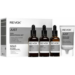 Revox - JUST Skin Brightening Set - Gezichtsverzorging - Kleurloos - 4 Stuks