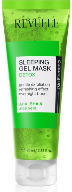 Revuele - Sleeping Gel Mask Detox - Gezichtsmasker - 80 ml - Crème