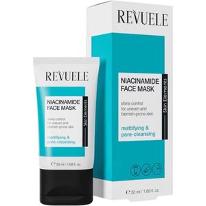 Revuele - Niacinamide Face Mask - Reinigingsmasker - 50 ml - Veganistisch