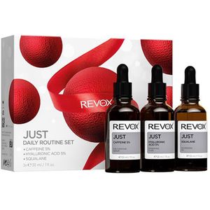 Revox B77 Just Daily Routine Gift Set - Oogserum en Hydratatie - 3x30 ml