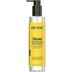 Revox B77 - Zitcare AHA BHA PHA Face Wash - Reinigingsgel - 250 ml - Veganistisch