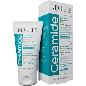 Revuele - Ceramide Anti-Blemish Daily Cream - Dagcrème - SPF 50 - 50 ml