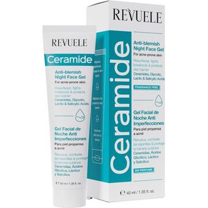 Revuele - Ceramide Anti-Blemish Night Face Gel - Gel - 40 ml