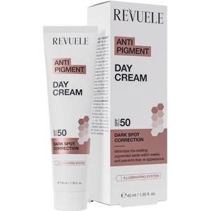 Revuele - Anti Pigment Day Cream - Gezichtscrème - 40 ml - SPF50