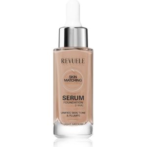 Revuele - Serum Foundation [+HA] - Hydraterende Make-up - Tint Light-Medium - 30 ml
