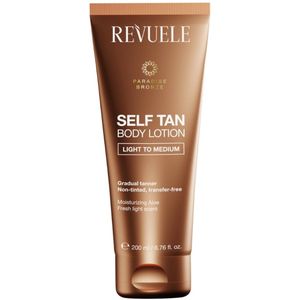 Revuele - Paradise Bronze - Zelfbruinende Lotion - Licht tot Medium - 200 ml