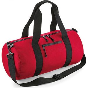 Sporttas Barrel Bag 100% gerecycled polyester (Classic Red)