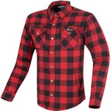 Merlin - Madison - Motorshirt - Rood Zwart - Polyester