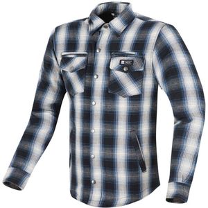 Merlin - Madison - Motorshirt - Blauw Creme - Dames