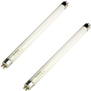 DuraBulb 2 x 6W Fly Killer Lampen - Vervangende lampen voor 6W /12W Insect Zappers/Fly Killers - 9 Inch BL368 F6 T5 BL UV Buizen