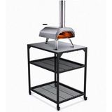 Ooni - Tafel - Medium - Pizza Tafel - 60x80x 90cm - RVS - Zwart
