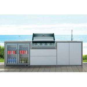 Beefeater | Buitenkeuken Element Harmony 4 Brander | Double Fridge, Sink & Tap Pack Modules Only