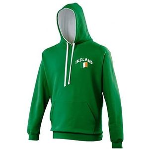 Supportershop - Capuchontrui - Groen - Rugby Ierland
