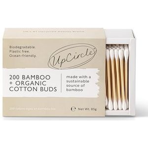 UpCircle Bamboo Cotton Buds wattenstaafjes 200 st