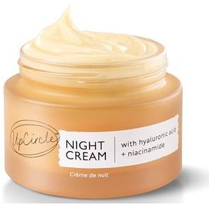 UpCircle Nachtcrème - Upcycled Bosbessen - Hyaluronzuur & Niacinamide - Dermatologisch Getest - Anti-aging - Veganistisch