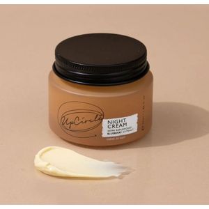 UpCircle Nachtcrème met Hyaluronzuur + Niacinamide 55ml - Voedend en ongeparfumeerd voor de gevoelige huid Anti-aging eigenschappen - Vegan Cruelty-Free