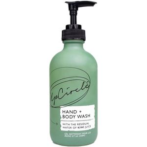UpCircle Hand + Body Wash - Upcycled Kiwiwater - Citroengras - 250 ML - Veganistisch - Zacht geurend - Fris