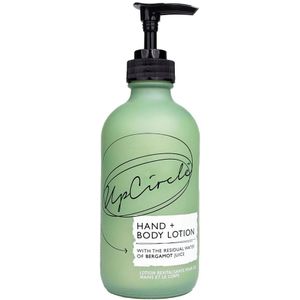 UpCircle Hand + Body Lotion - Bergamot Citrusgeur - Vitamine E - Veganistisch - Verfrissend - Herstellend