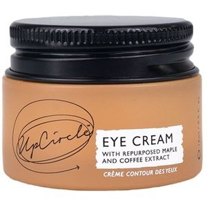UpCircle Oogcrème - Upcycled esdoornschors - Komkommer & Hyaluronzuur - Vermindert donkere kringen - Veganistisch - Dermatologisch getest