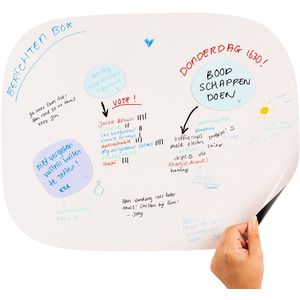 Greenstory - Sticky Whiteboard - Planbord leeg - 50 x 40 cm