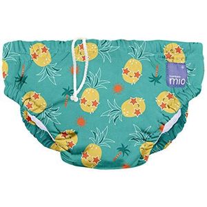 Bambino Mio, Wiederverwendbare Schwimmwindel, Alberne Ananas, XL (2 Jahre+) 1 St Windeln