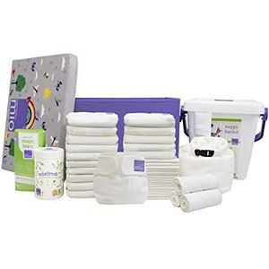 Bambino Mio, Mioduo Complete set wasbare luiers, wit