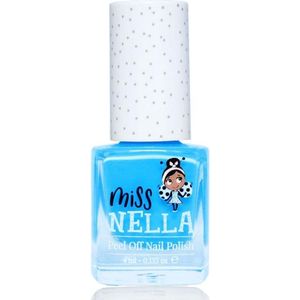 Miss Nella - Mermaid Blue - Nagellak - Blauw - Waterbasis - Geurloos