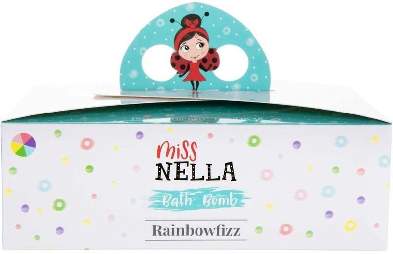 Miss Nella - Rainbowfizz - Bruisballen - 6-Pack - Biologisch