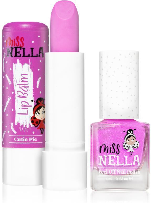 Nagellakset - Geurloos - Waterbasis - Hypoallergeen - Inclusief Lippenbalsem