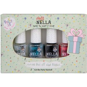 Miss Nella - Party Set - Nagellak - Verschillende Kleuren - Veilig voor Kinderen