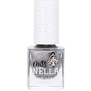 Miss Nella - Shooting Star - Nagellak - Zilverkleurig - Glitter - Peel-off Formule - Op Waterbasis - Geurloos