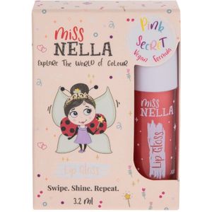 Miss Nella - Pink Secret - Lip Gloss - Roze - 3.4ml