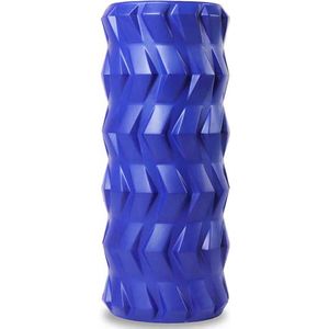 Fitness-Mad - Foam Roller - Blauw - Massage - 32,2 cm x 13,5 cm